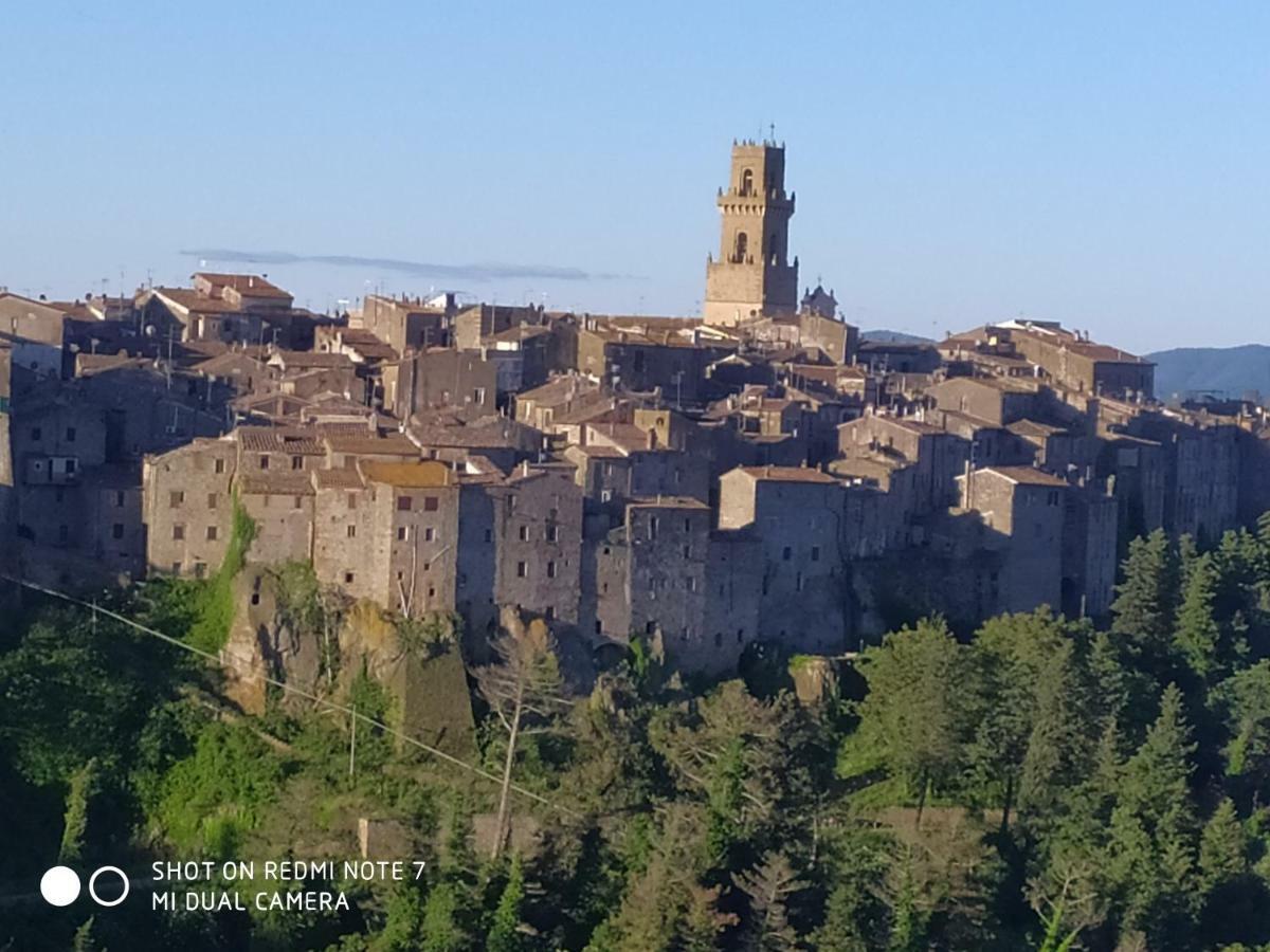 Apartmán Mozzafiato Pitigliano Exteriér fotografie