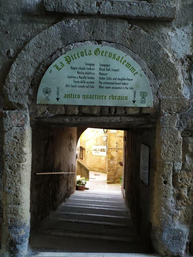 Apartmán Mozzafiato Pitigliano Exteriér fotografie